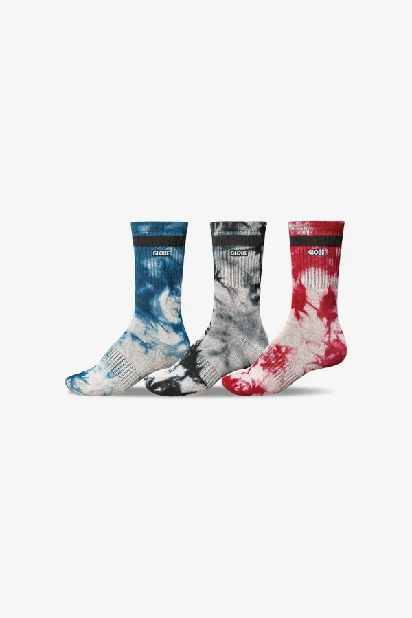Globe Brand All Tied Up Sock 3 Pack - < Socks