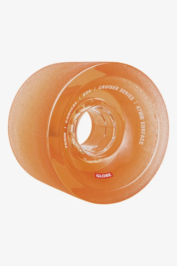 Globe Brand Conical Cruiser - Amber - Skateboard Wheel 70mm < Wheels | Components