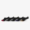Globe Brand Dip Invisible Sock 5 Pack - Assorted < Socks