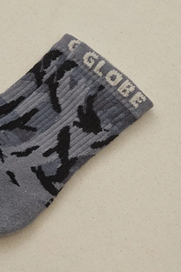 Globe Brand Eco Camo Crew Sock 3 Pack < Socks