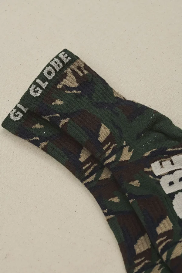 Globe Brand Eco Camo Crew Sock 3 Pack < Socks
