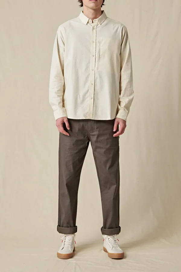 Globe Brand Foundation LS Shirt - Bleach Free Dye Free < Clothing