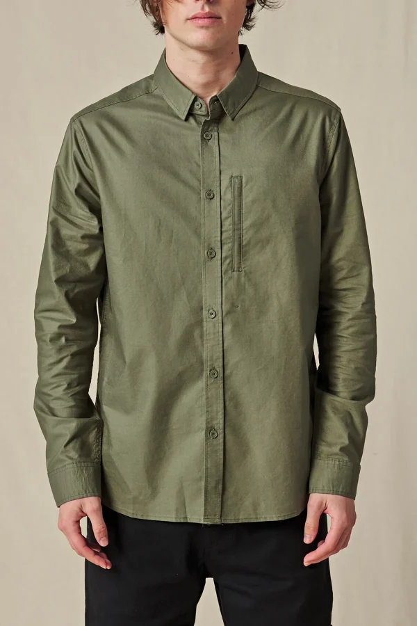 Globe Brand Foundation LS Shirt - < Clothing