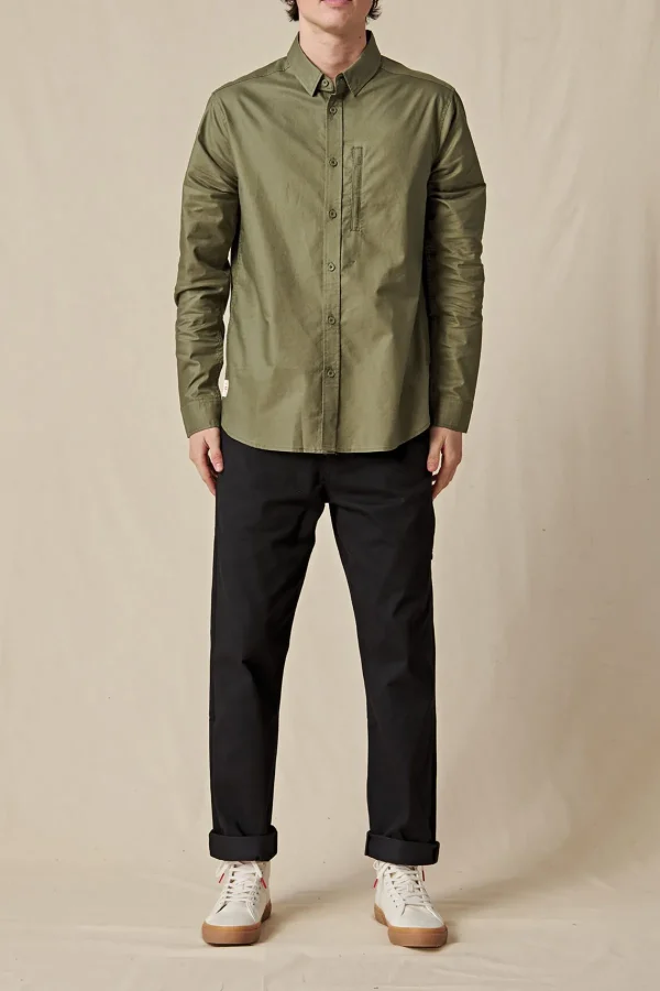 Globe Brand Foundation LS Shirt - < Clothing