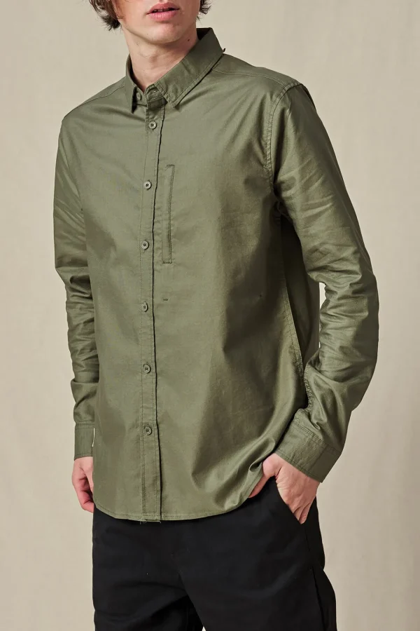 Globe Brand Foundation LS Shirt - < Clothing