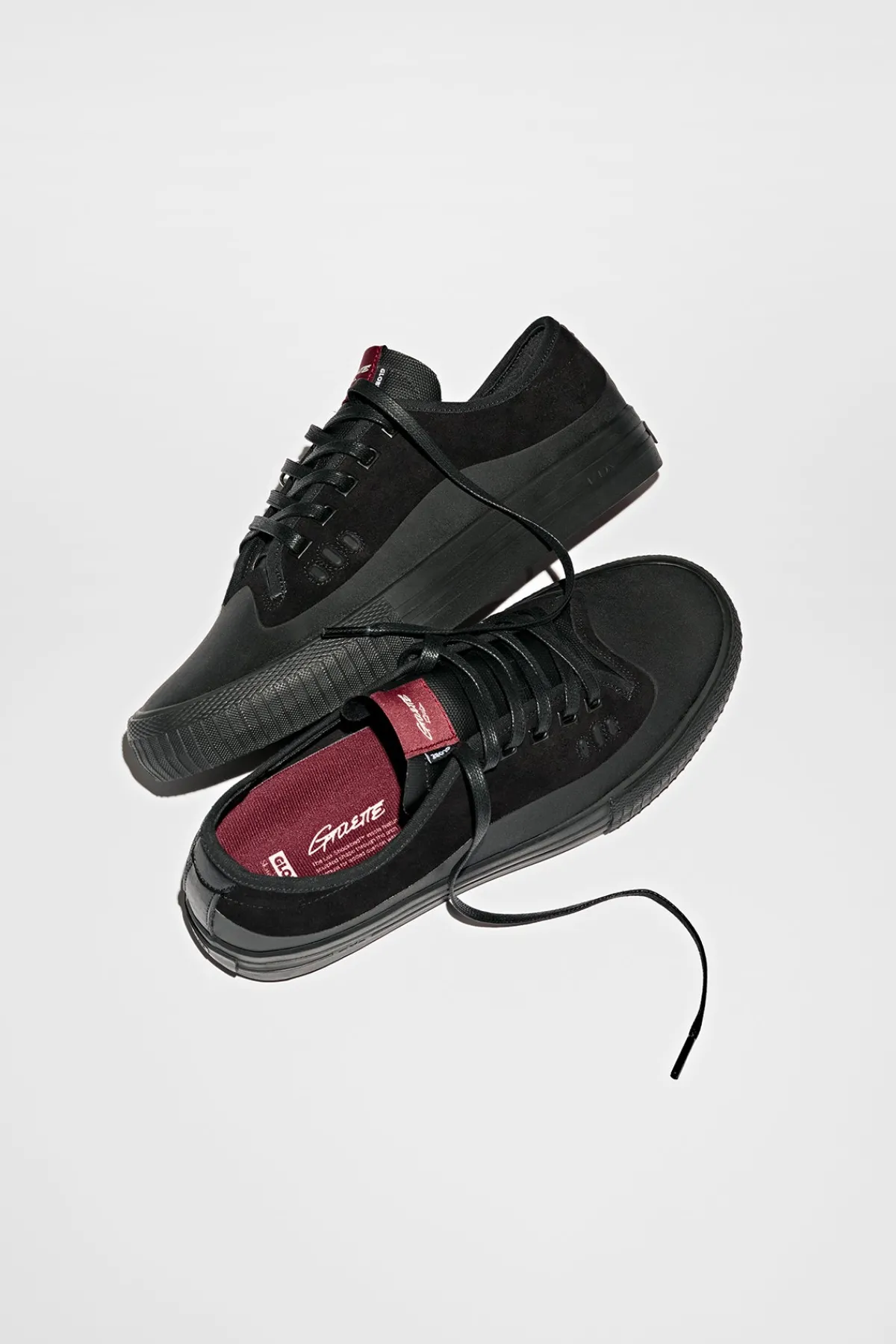 gillette__blackblack_sued_3.webp Globe Brand Gillette - - Skate Shoes< Pro Shoes | Low Shoes