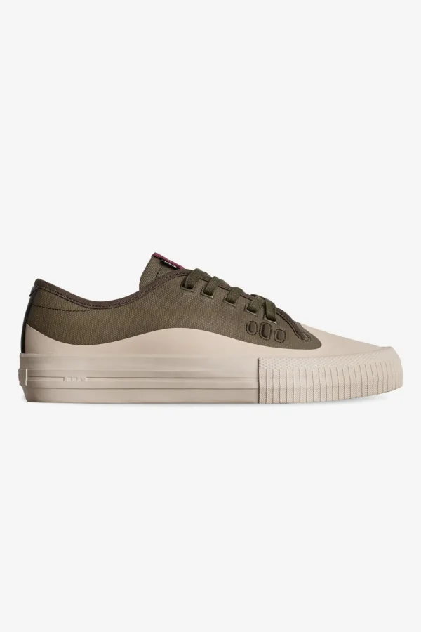Globe Brand Gillette - Olive/Cream - Skate Shoes < Vegan-Friendly Shoes