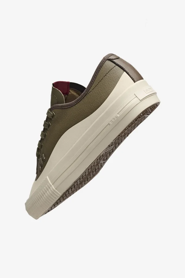 Globe Brand Gillette - Olive/Cream - Skate Shoes < Vegan-Friendly Shoes