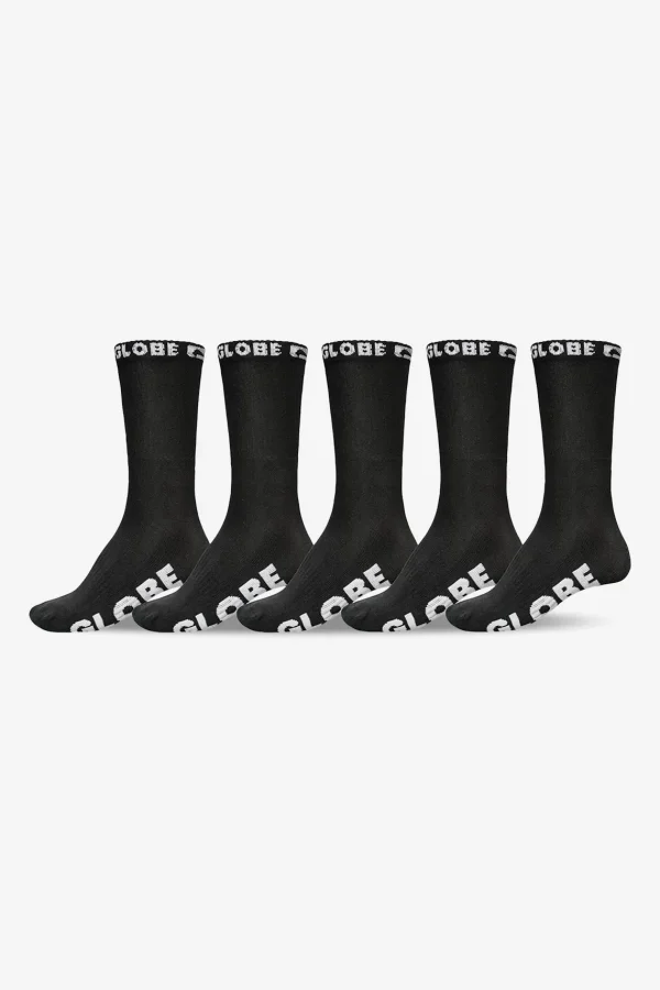 Globe Brand Globe Blackout Socks 5pk < Socks