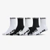 Globe Brand Globe Boys Quarter Sock 5 Pack - Black/White < Socks