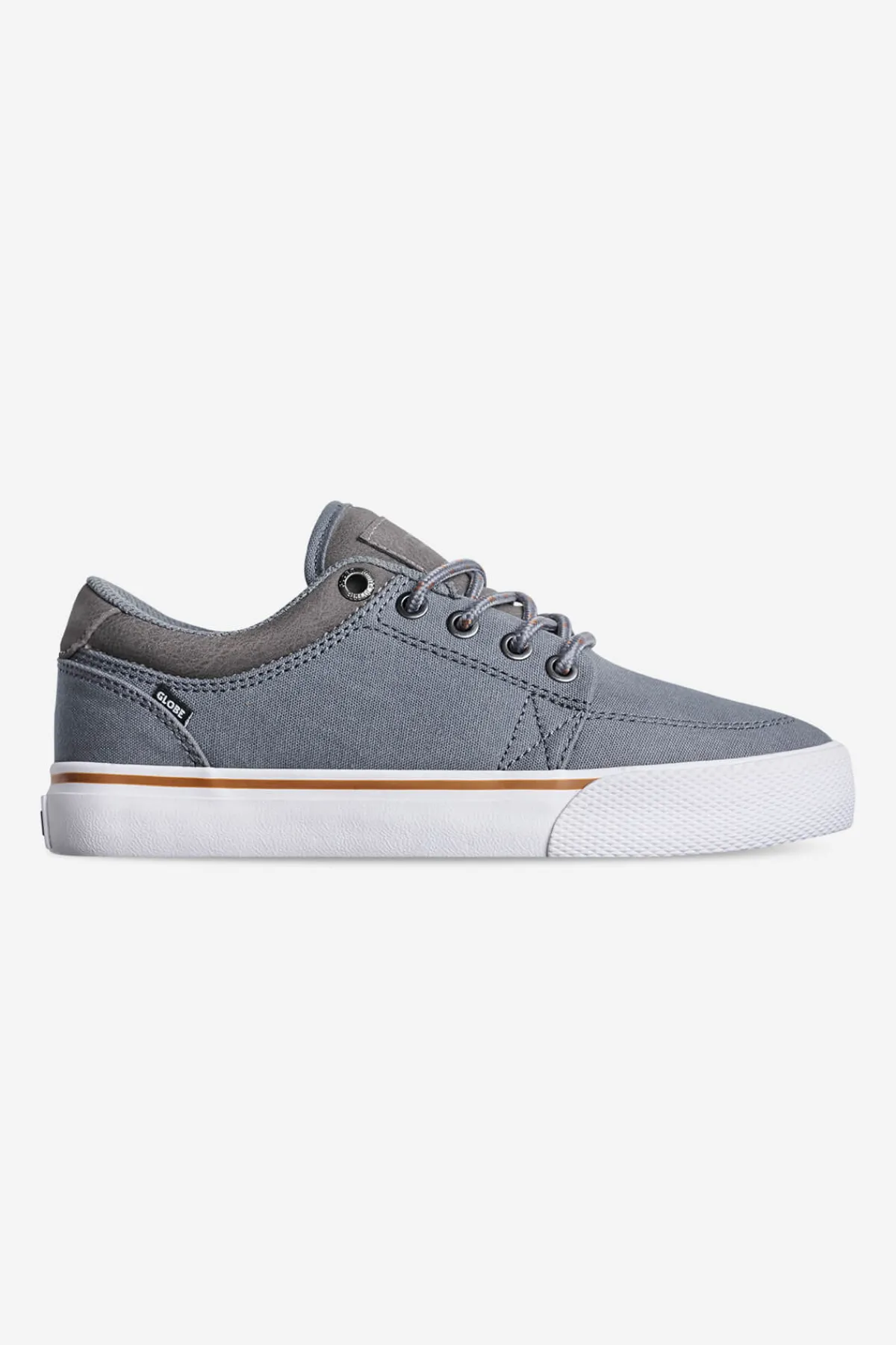 gs_kids__grey_canvas__ska_0.webp Globe Brand GS Kids - - Skate Shoes<Kids Vegan-Friendly Shoes | Kids Skate Shoes