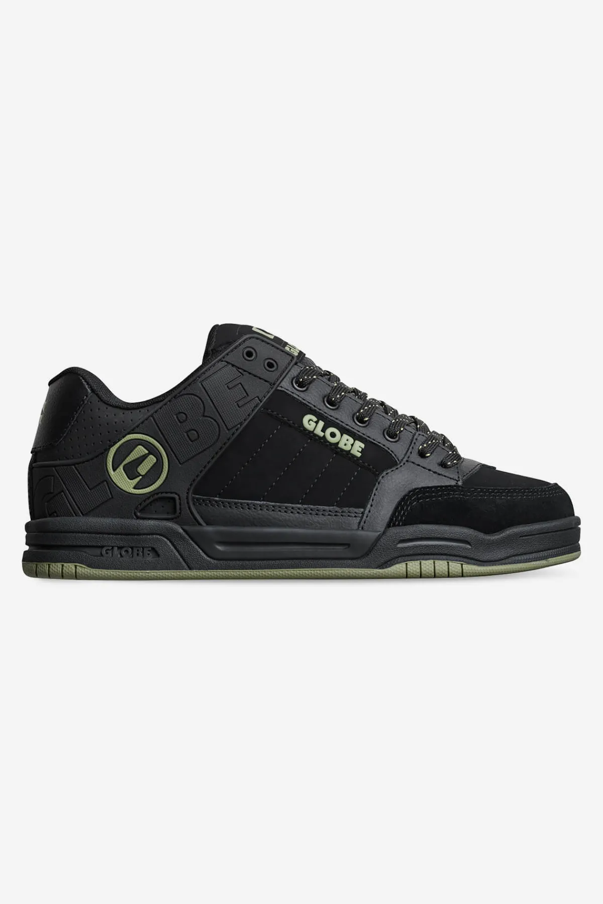 tilt__blackolive__skate_s_0.webp Globe Brand Tilt - - Skate Shoes< Chunky Skate Shoes | Low Shoes