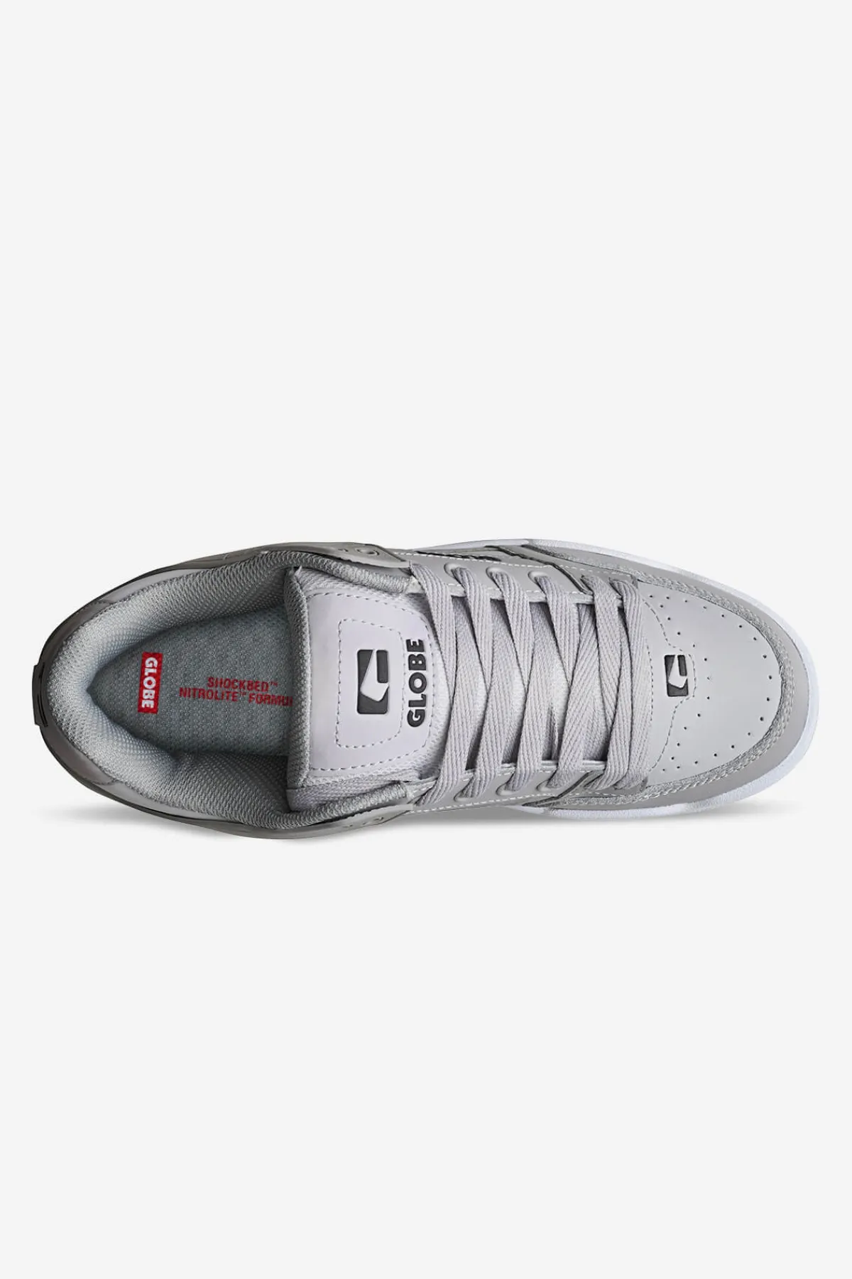 tilt__triple_grey__skate__1.webp Globe Brand Tilt - - Skate Shoes< Chunky Skate Shoes | Low Shoes