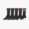 Globe Brand Tilt Hi Crew Sock 5 Pack - < Socks
