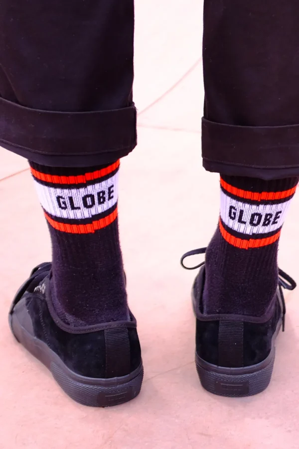 Globe Brand Triple Stripe Crew Sock 5 Pack - < Socks