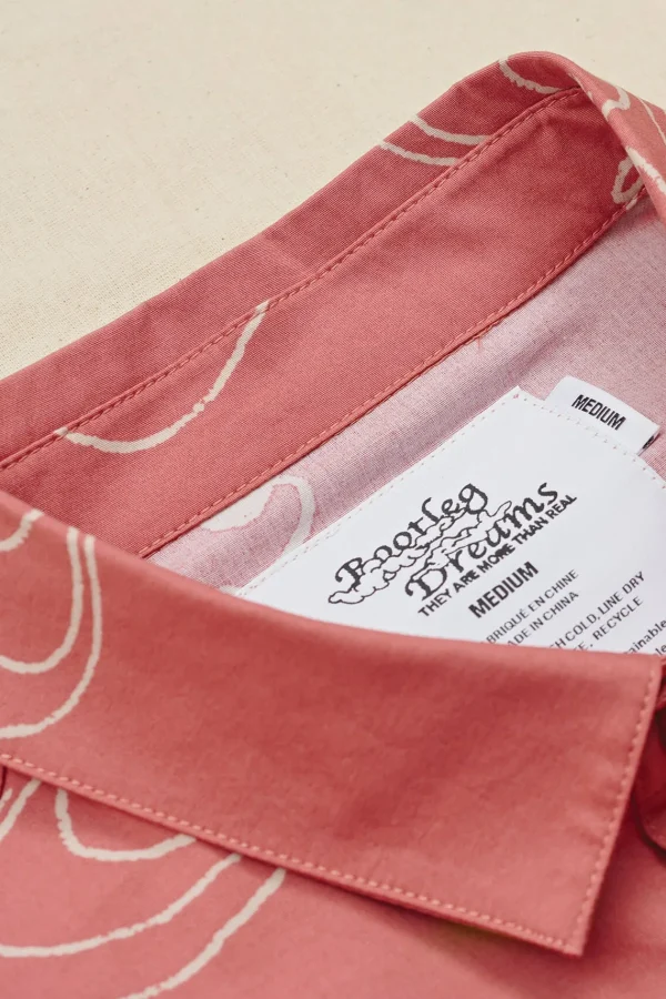 Globe Brand Underground Holiday SS Shirt - Smoke < Clothing